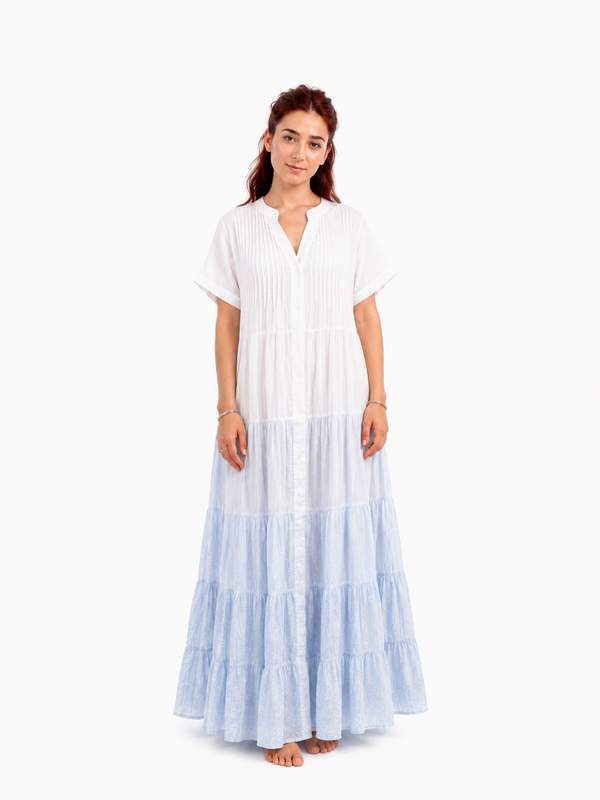 Ρομαντικό Cotton Φόρεμα