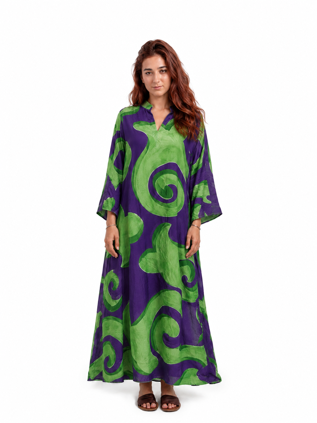 Statement Viscose Print Φόρεμα