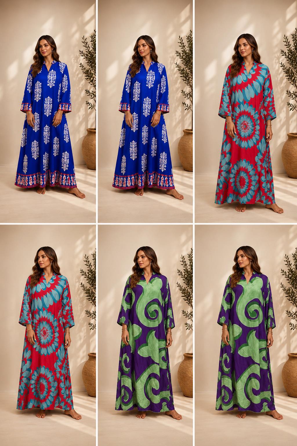 Statement Viscose Print Φόρεμα