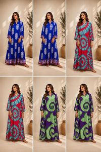 Statement Viscose Print Φόρεμα